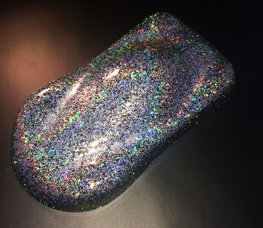 ステラホログラム　フレーク　シルバーレインボー0.4(SSH40)60g【SHOW UP】塗装　自動車　バイク　ホビー　DIY