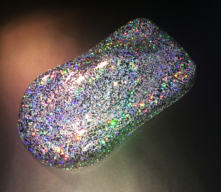 ステラホログラム　フレーク　シルバーレインボー1.0(SSH100)60g【SHOW UP】塗装　自動車　バイク　ホビー　DIY