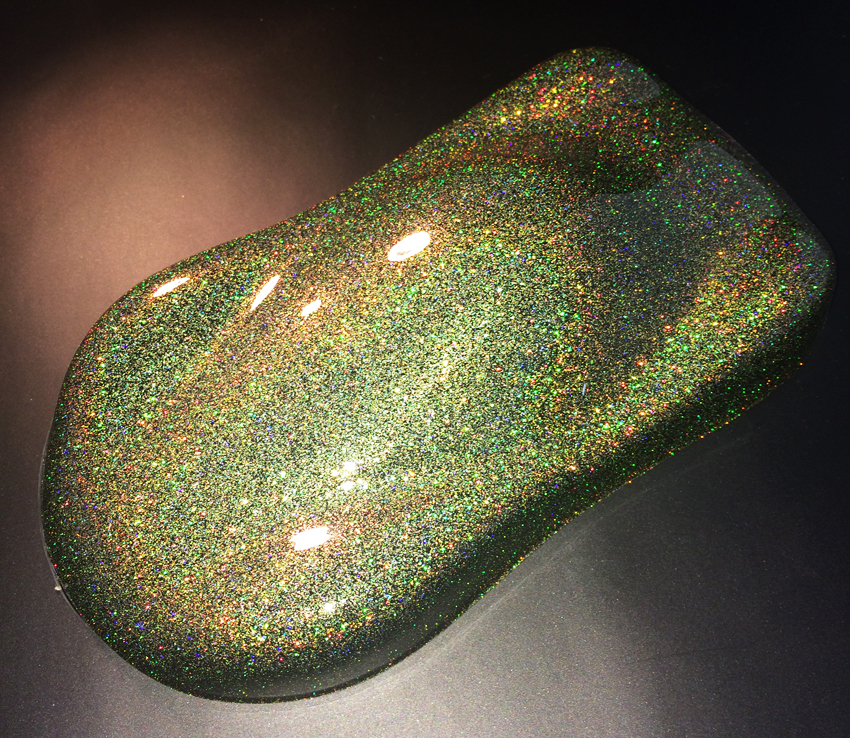 ステラホログラム　フレーク　ゴールドレインボー0.05(SGH05)60g【SHOW UP】塗装　自動車　バイク　ホビー　DIY