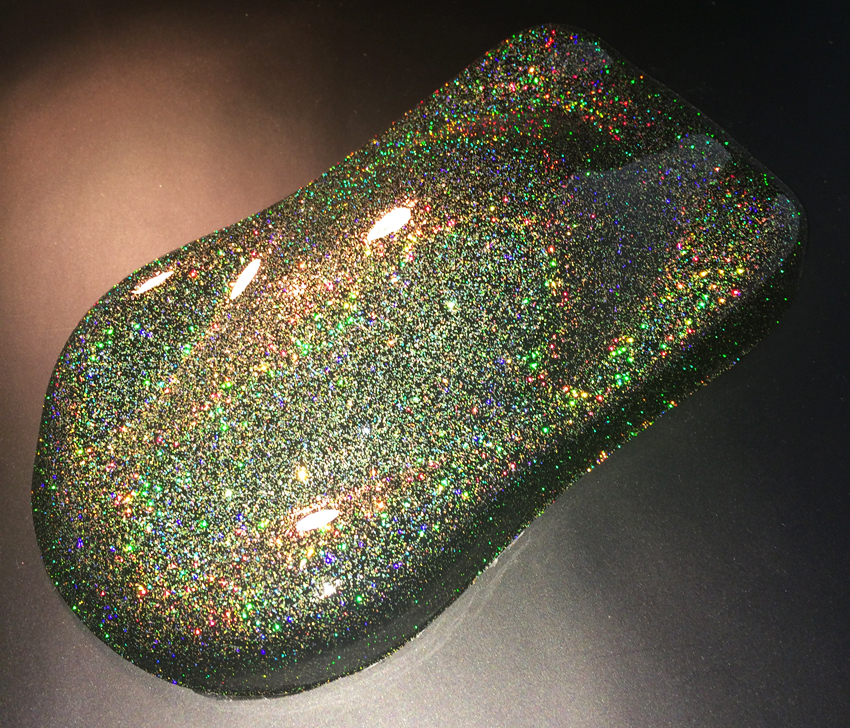 ステラホログラム　フレーク　ゴールドレインボー0.1(SGH10)60g【SHOW UP】塗装　自動車　バイク　ホビー　DIY