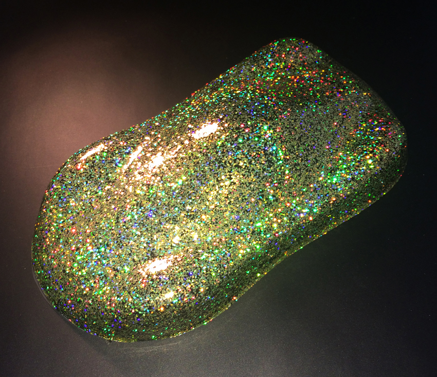 ステラホログラム　フレーク　ゴールドレインボー0.6(SGH60)60g【SHOW UP】塗装　自動車　バイク　ホビー　DIY