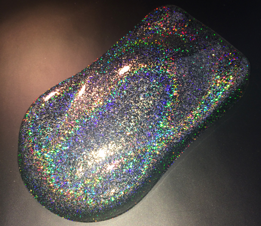 ステラホログラム　フレーク　シルバーロングレインボー1.0(SSLH10)60g【SHOW UP】塗装　自動車　バイク　ホビー　DIY