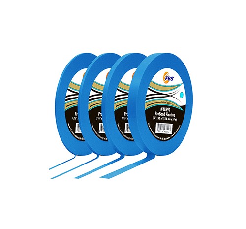 FBS プロバンドファインラインテープ ラ ブルー(Medium Soft) 3.2mm × 55m　（48680B）12本セット【SHOW UP】塗装　自動車　バイク　ホビー　DIY