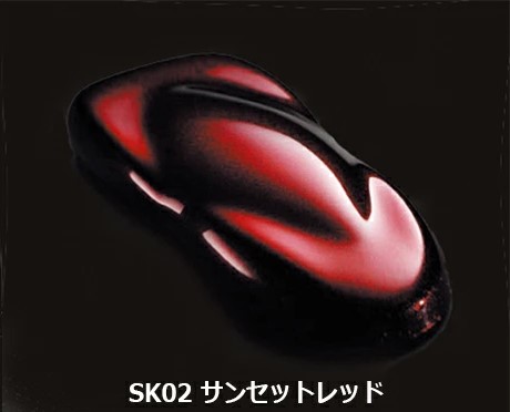 diva Kandy サンセットレッドマイクロボトル(SK02-MCB)　15ml 【SHOW UP】塗装　自動車　バイク　ホビー　DIY