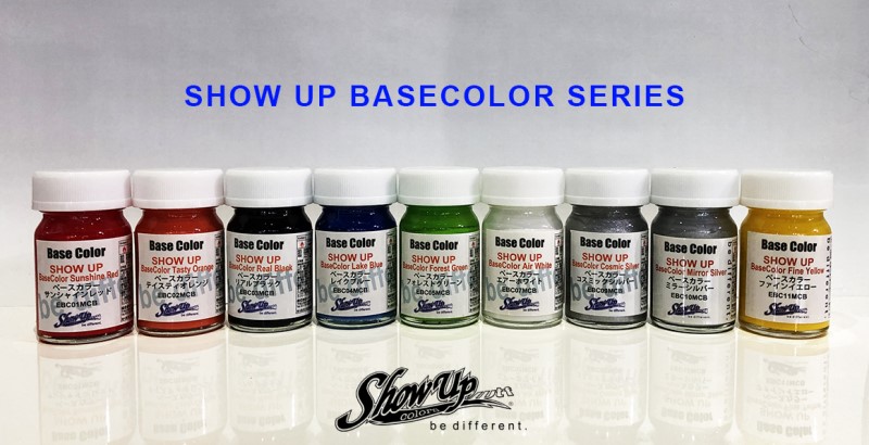 SHOW UPベースカラー　コスミックシルバー　マイクロボトル(EBC09MCB）15ml 【SHOW UP】塗装　自動車　バイク　ホビー　DIY