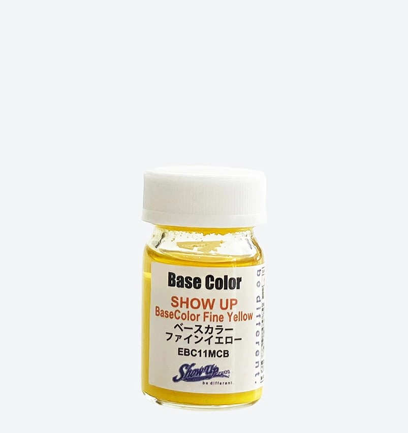 SHOW UPベースカラー　ファインエロー　マイクロボトル(EBC11MCB）15ml 【SHOW UP】塗装　自動車　バイク　ホビー　DIY