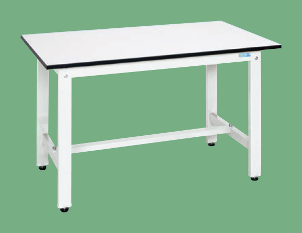 軽量作業台（パールホワイト）（ＫＫ－４９ＬＷ）Ｗ１２００×Ｄ７５０×Ｈ７４０【サカエ】 ※代引決済不可、個人宅配送不可