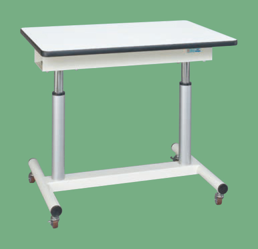 昇降作業台（パールホワイト）（ＫＵＤ－９０６０Ｗ）Ｈ７００～９００【サカエ】※代引決済不可、個人宅配送不可