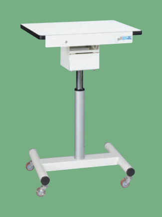 昇降傾斜作業台（ＫＵＤＨ－６０４５Ｗ）Ｗ６００×４５０×８００～１０００【サカエ】※代引決済不可、個人宅配送不可