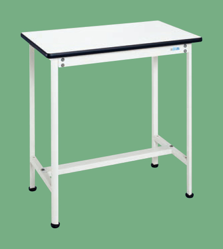 軽量小型作業台（ホワイト）（ＫＭＴ－７５４５ＫＷ）Ｗ７５０×Ｄ４５０×Ｈ７４０【サカエ】※代引決済不可、個人宅配送不可