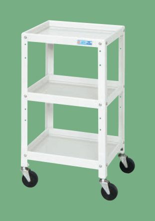 ニューＣＳツールワゴン（パールホワイト）（ＣＳＬＡ－４０７３Ｗ）Ｗ４００×Ｄ３５０×Ｈ７４０【サカエ】※代引決済不可、個人宅配送不可