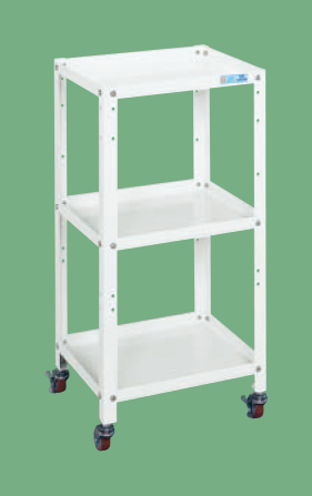 スペシャルワゴン（パールホワイト）（ＳＰＥ－０３Ｗ）W400×D330×H810【サカエ】※代引決済不可、個人宅配送不可