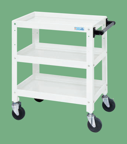 ニューＣＳスペシャルワゴン（パールホワイト）（ＣＳＳＡ－６０７Ｗ）W600×D400×H740【サカエ】※代引決済不可、個人宅配送不可