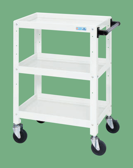 ニューＣＳスペシャルワゴン（パールホワイト）（ＣＳＳＡ－６０８Ｗ）W600×D400×H880【サカエ】※代引決済不可、個人宅配送不可