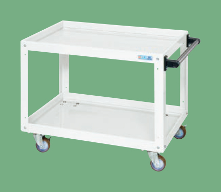 ニューＣＳスーパーワゴン（パールホワイト）(ＣＳＷＡ－７５６ＮＵＷ)W750×D500×H600【サカエ】※代引決済不可、個人宅配送不可