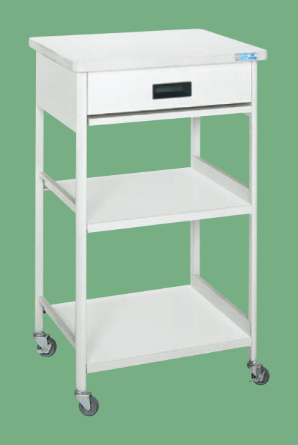 伝票ワゴン（ホワイト）（ＴＩＣ－６４０Ａ）W600×D450×H900【サカエ】※代引決済不可、個人宅配送不可