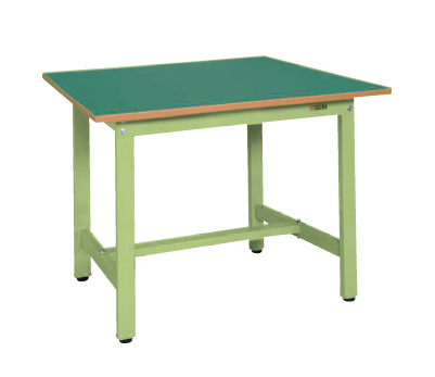 軽量作業台ＫＳタイプ（ＫＳ－０９９Ｆ）W900×D900×H740【サカエ】※代引決済不可、個人宅配送不可