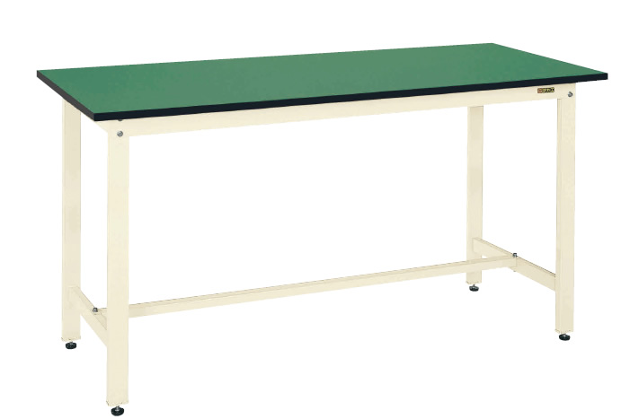 軽量立作業台ＫＤタイプ（改正ROHS10物質対応）（ＫＤ－５８ＦＥＩ）W1500×D600×H900【サカエ】※代引決済不可、個人宅配送不可