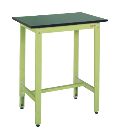 軽量高さ調整作業台ＴＫＫ８タイプ（改正ROHS10物質対応）（ＴＫＫ８－０９７ＦＥ）W900×D750×H800～1000【サカエ】※代引決済不可、個人宅配送不可