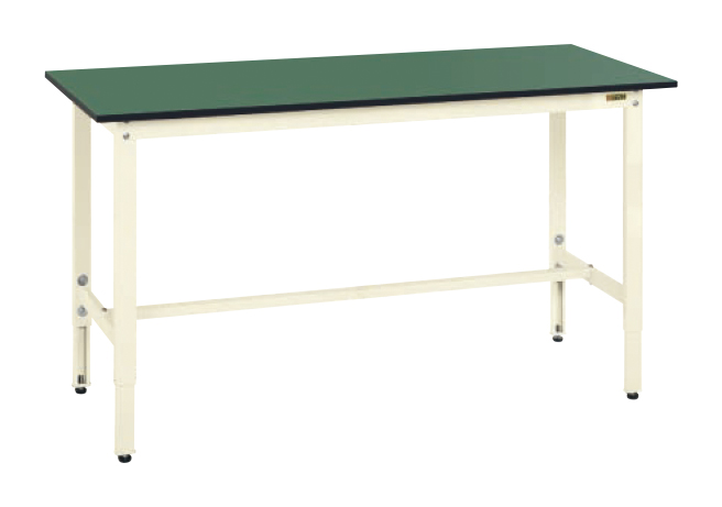 軽量高さ調整作業台ＴＫＫ８タイプ（改正ROHS10物質対応）（ＴＫＫ８－０９７ＦＥＩ）W900×D750×H800～1000【サカエ】※代引決済不可、個人宅配送不可