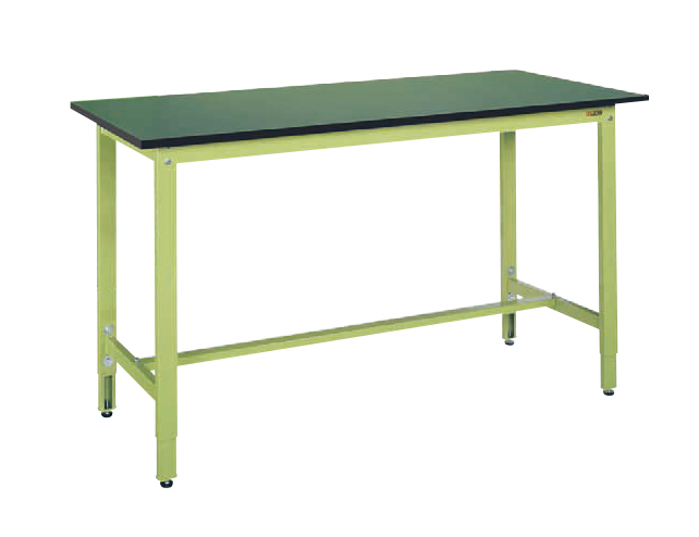 軽量高さ調整作業台TKK9タイプ（改正ROHS10物質対応）（TKK9-096FE）W900×D600×H900～1100【サカエ】※代引決済不可、個人宅配送不可