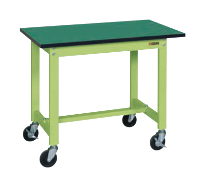 軽量作業台ＫＳタイプ移動式（改正ＲＯＨＳ１０物質対応）（ＫＳ－１２７ＦＥＲ）W1200×D750×H740【サカエ】※代引決済不可、個人宅配送不可