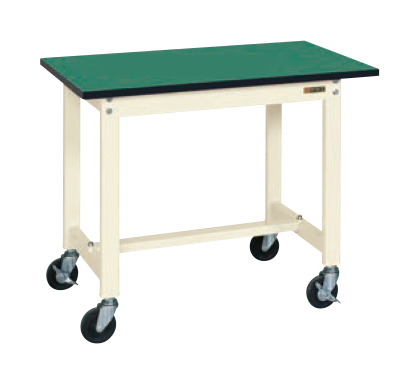 軽量作業台ＫＳタイプ移動式（改正ＲＯＨＳ１０物質対応）（ＫＳ－１２６ＦＥＲＩ）W1200×D600×H740【サカエ】※代引決済不可、個人宅配送不可