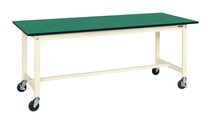 軽量作業台ＫＳタイプ移動式（改正ＲＯＨＳ１０物質対応）（ＫＳ－１８７ＦＥＲＩ）W1800×D750×H740【サカエ】※代引決済不可、個人宅配送不可