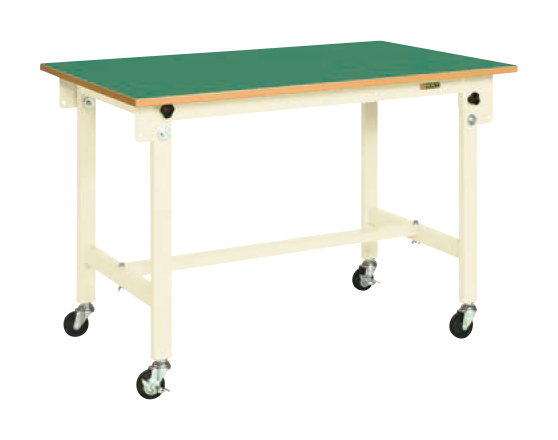 軽量作業台ＣＫタイプ（移動式）（ＣＫ－１８７ＦＲＮＩ）W1800×D750×H810【サカエ】※代引決済不可、個人宅配送不可