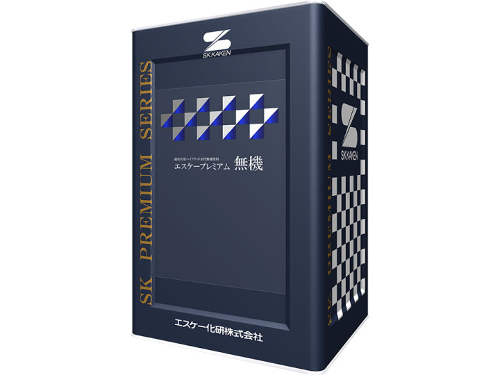 エスケープレミアム無機　15kg　各艶　白【エスケー化研】＊代引決済不可、キャンセル不可