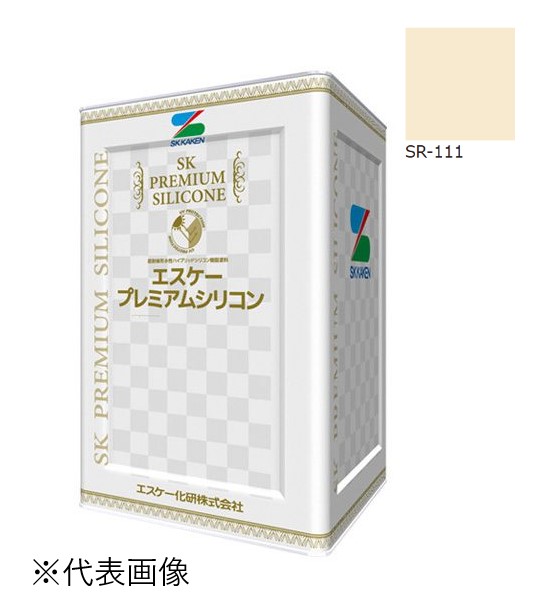 エスケー弾性プレミアムシリコン　艶有　SR-111　15kg【エスケー化研】＊代引決済不可、キャンセル不可