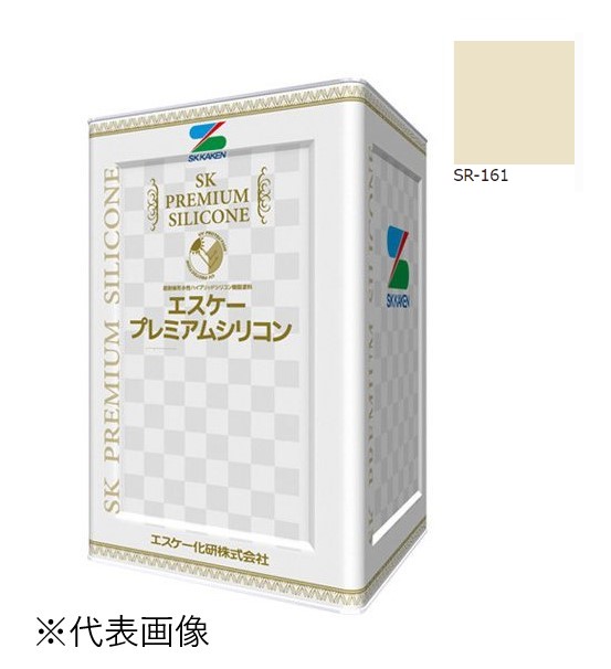 エスケー弾性プレミアムシリコン　艶有　SR-161　15kg【エスケー化研】＊代引決済不可、キャンセル不可