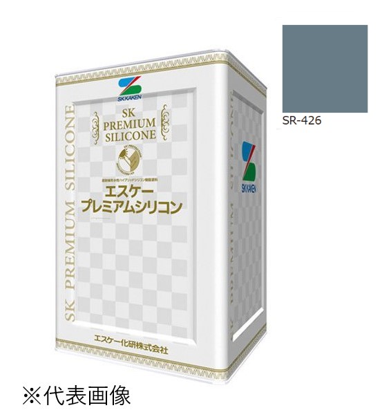 エスケー弾性プレミアムシリコン　艶有　SR-426　15kg【エスケー化研】＊代引決済不可、キャンセル不可