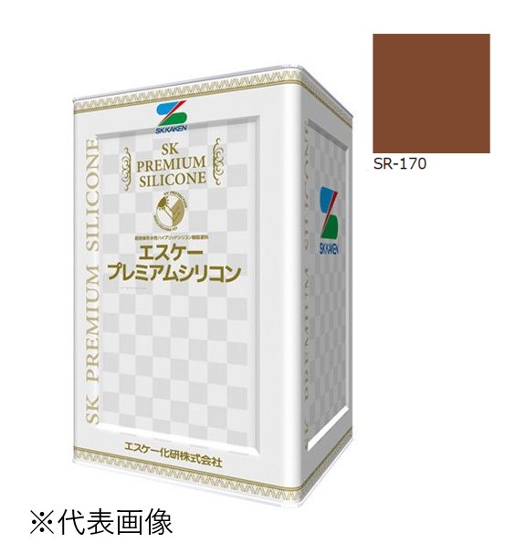 エスケー弾性プレミアムシリコン　艶有　SR-170　15kg【エスケー化研】＊代引決済不可、キャンセル不可
