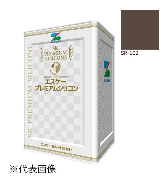 エスケー弾性プレミアムシリコン　艶有　SR-102　15kg【エスケー化研】＊代引決済不可、キャンセル不可