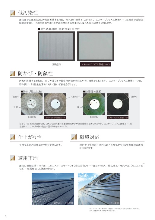 エスケープレミアム無機ルーフ　※RC-116ウルトラマリーン　艶有　15kgセット【エスケー化研】　＊代引決済不可、キャンセル不可