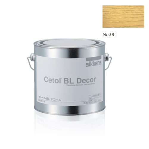 セトールBL デコール　No.06　2.5Ｌ【シッケンズ】※代引き決済不可