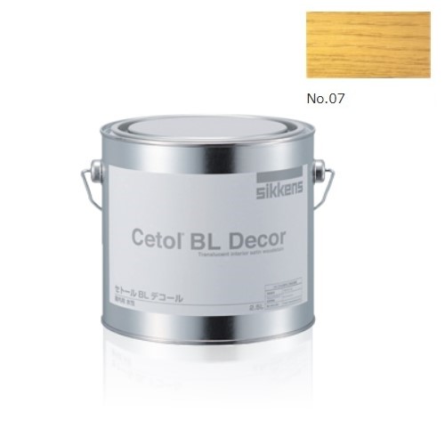 セトールBL デコール　No.07　2.5Ｌ【シッケンズ】※代引き決済不可