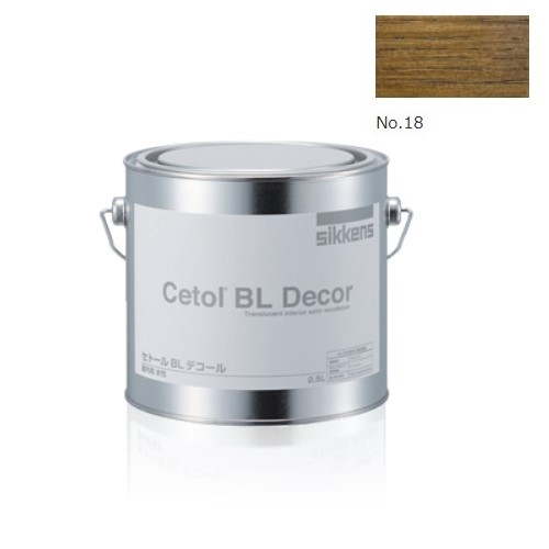 セトールBL デコール　No.18　2.5Ｌ【シッケンズ】※代引き決済不可