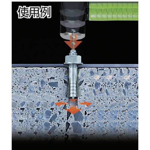 サンコー　テクノ　オールアンカーＣタイプ　スチール製　ミリねじ 50本（C860）376-5334