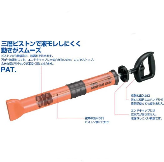 SPG　モルタルガン　MG-83418　18mm　レギュラーサイズ　1箱（2本）【SPG】