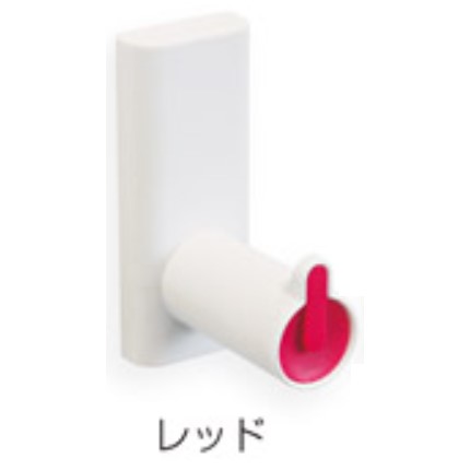 SPG　Coconi（ｱｲﾑﾌｯｸ）　壁付けﾌｯｸ　CC-501RE　レッド　2個入【SPG】