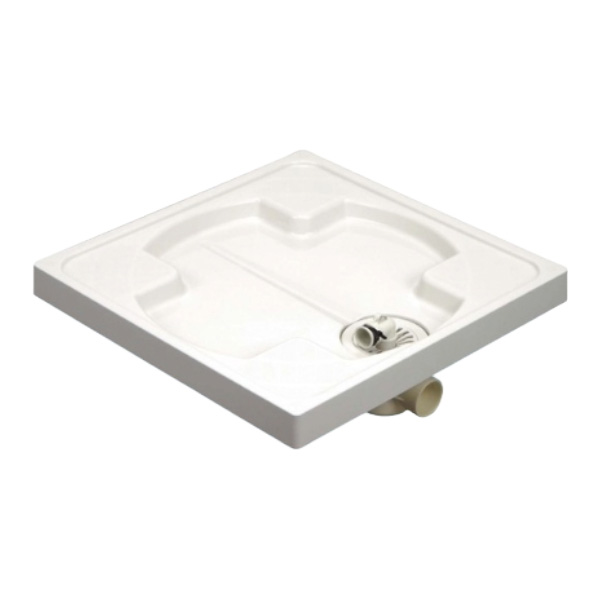 SPG洗濯機防水パン　防水パン樹脂タイプ　PW-640　ホワイト【SPG】