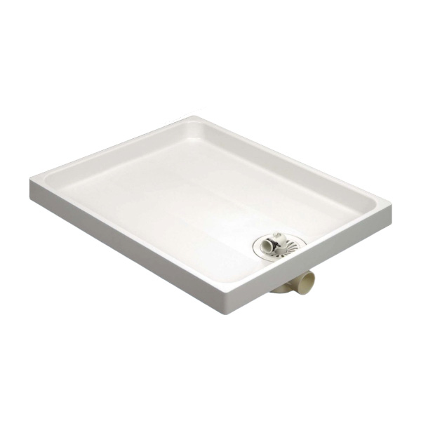 SPG洗濯機防水パン　防水パン樹脂タイプ　PW-800R　ホワイト【SPG】