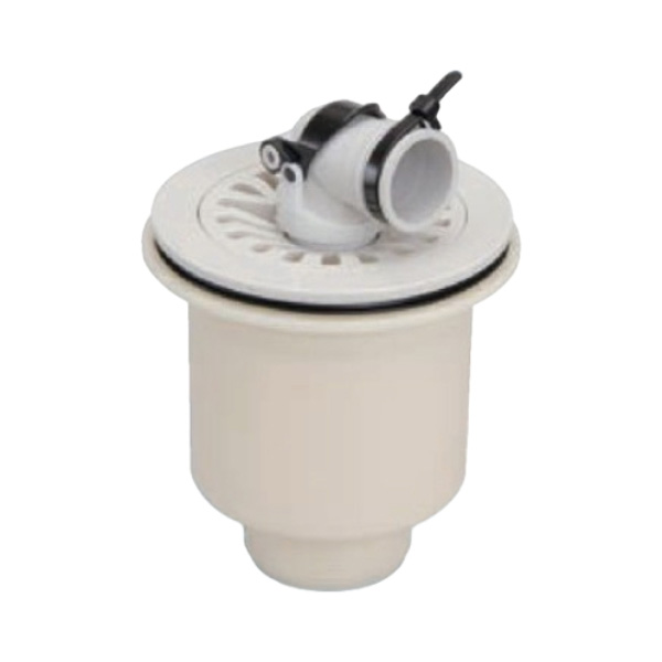 SPG洗濯機防水パン排水トラップ　樹脂製ワンタッチ式タイプ 　縦排水　SBT-T【SPG】