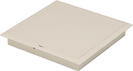 小型床下点検口　プチ点　PCS-150W　ホワイト　150角　1台【SPG】