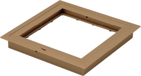 小型床下点検口　プチ点　PFS-150B　モカブラウン　150角　1台【SPG】