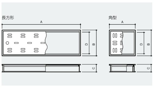排水目皿　ハイとーる　浅型　FM10-50　100ｍｍタイプ【SPG】