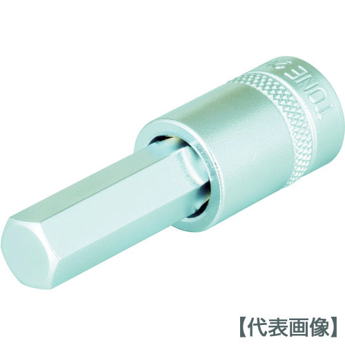 ＴＯＮＥ　ヘキサゴンソケット　４ｍｍ　長さ１８ｍｍ（2H-04）119-6910【ＴＯＮＥ（株）】