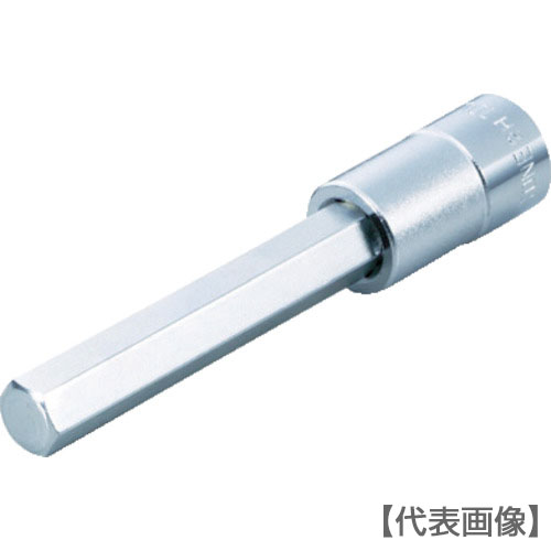 ＴＯＮＥ　ロングヘキサゴンソケット　５ｍｍ　長さ７８ｍｍ（2H-05L）387-5377【ＴＯＮＥ（株）】